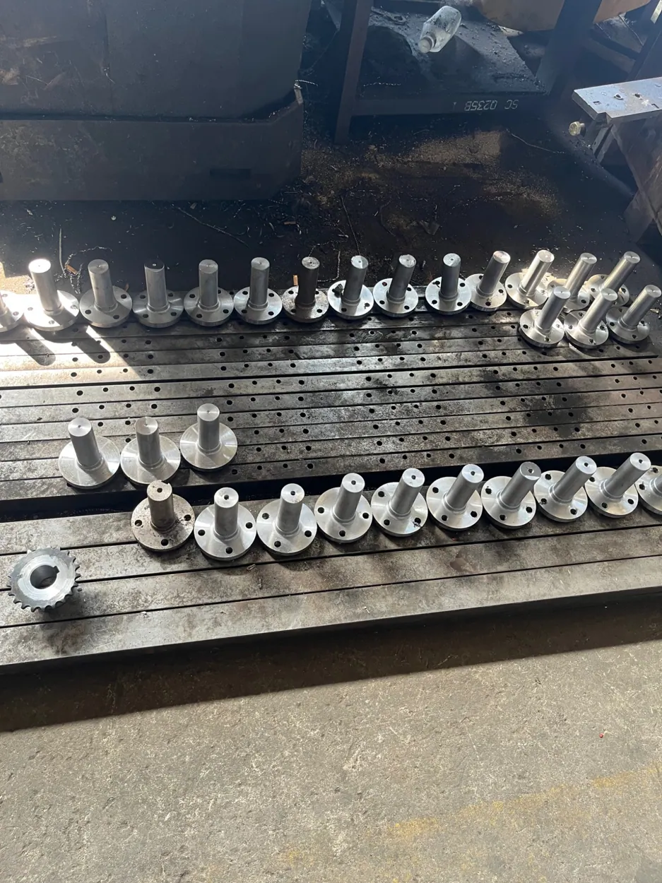 Machined metal shafts