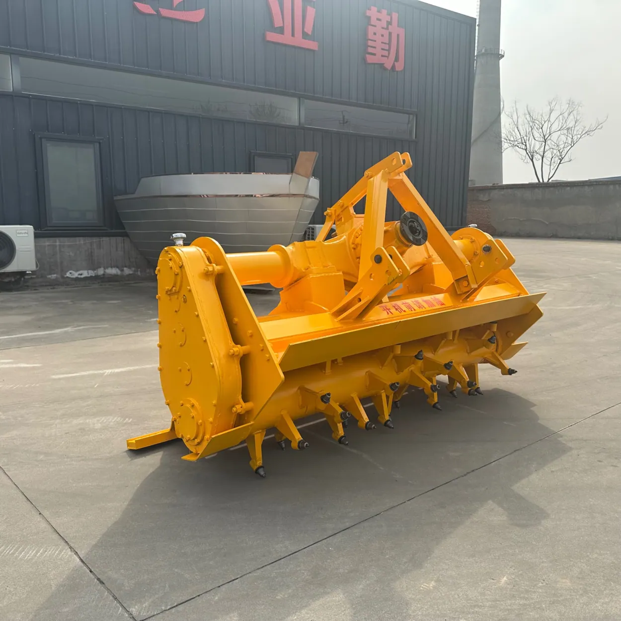 Soil mixer attachment