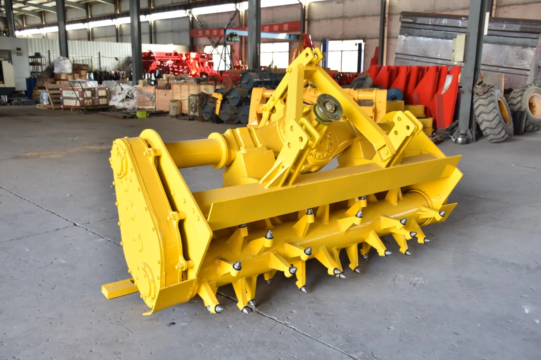 Soil mixer cutting teeth